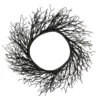 Black Twig Artificial Halloween Wreath, 24-Inch, Unlit 2 Black Twig Artificial Halloween Wreath, 24-Inch, Unlit -Noel Twinkle Shop northlight kji91301 1new 37351.1683905477