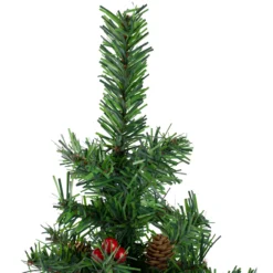 16" Potted Red Berries And Pine Cones Medium Artificial Christmas Tree – Unlit -Noel Twinkle Shop northlight kji91320 1 45102.1667530410