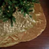 72" Gold Quilted Christmas Tree Skirt With Iridescent Sequins -Noel Twinkle Shop northlight l27933 1201 11142.1667569523