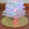 20" Gold Sequin Snowflake Pattern Mini Christmas Tree Skirt 2 20" Gold Sequin Snowflake Pattern Mini Christmas Tree Skirt -Noel Twinkle Shop northlight l85597 1 34842.1667491222