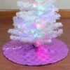 20" Purple Sequin Snowflake Mini Christmas Tree Skirt 2 20" Purple Sequin Snowflake Mini Christmas Tree Skirt -Noel Twinkle Shop northlight l85600 1 83291.1667659193