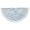 48-Inch Sheer Blue Organza With Glitter Christmas Tree Skirt -Noel Twinkle Shop northlight l87932 1 sample 24749.1667573704