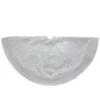 48-Inch White Sheer Organza With Faux Fur Trim Christmas Tree Skirt -Noel Twinkle Shop northlight l87967 1 sample 14474.1667530462