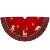 48-Inch Red And Green Velvet Plaid Christmas Tree Skirt -Noel Twinkle Shop northlight l88009 1 sample 25363.1667570097
