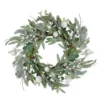 24" Artificial Flocked And Iced Mixed Pine Christmas Wreath 1 24" Artificial Flocked And Iced Mixed Pine Christmas Wreath -Noel Twinkle Shop northlight ll89746 1 sample 33381.1667528739