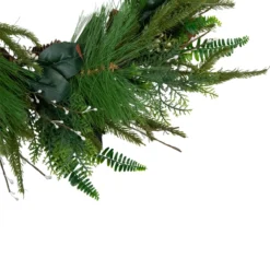 Long Needle Pine And Mixed Foliage Artificial Christmas Wreath, 25-Inch, Unlit -Noel Twinkle Shop northlight ll89753 3 19762.1667530136