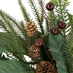 Mixed Foliage With Berries Artificial Christmas Wreath, 20-Inch, Unlit 10 Mixed Foliage With Berries Artificial Christmas Wreath, 20-Inch, Unlit -Noel Twinkle Shop northlight ll94318 3 77154.1686339710