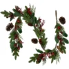 6' Green And Red Pinecones And Berries Artificial Christmas Garland- Unlit -Noel Twinkle Shop northlight ll94321 2 46992.1680184327