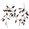5' Green And Red Plaid Holly With Jingle Bells Christmas Garland - Unlit 1 5' Green And Red Plaid Holly With Jingle Bells Christmas Garland - Unlit -Noel Twinkle Shop northlight ll94345 2 29152.1686065243