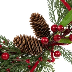 Mixed Greenery And Berry Artificial Asymmetrical Christmas Wreath, 18-Inch, Unlit 13 Mixed Greenery And Berry Artificial Asymmetrical Christmas Wreath, 18-Inch, Unlit -Noel Twinkle Shop northlight ll94347 420 copy new 68918.1680183939