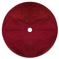 48" Red And Gold Diamond Pattern Christmas Tree Skirt -Noel Twinkle Shop northlight lt90714 2 updated 1 17381.1667488714