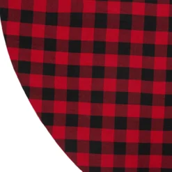 48" Red And Black Buffalo Plaid Christmas Tree Skirt 9 48" Red And Black Buffalo Plaid Christmas Tree Skirt -Noel Twinkle Shop northlight lt90732 6 36284.1667576858