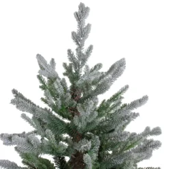 7.5' Flocked Little River Fir Artificial Christmas Tree - Unlit 12 7.5' Flocked Little River Fir Artificial Christmas Tree - Unlit -Noel Twinkle Shop northlight lt91586 1 12069.1667573178