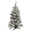 3' Pre-Lit Heavily Flocked Medium Pine Artificial Christmas Tree - Warm White LED Lights 2 3' Pre-Lit Heavily Flocked Medium Pine Artificial Christmas Tree - Warm White LED Lights -Noel Twinkle Shop northlight m84223 updated 68624.1667657517