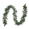 9' X 10" Pre-lit Heavily Flocked Pine Artificial Christmas Garland - Clear Lights 1 9' X 10" Pre-lit Heavily Flocked Pine Artificial Christmas Garland - Clear Lights -Noel Twinkle Shop northlight m84262 26358.1667663417