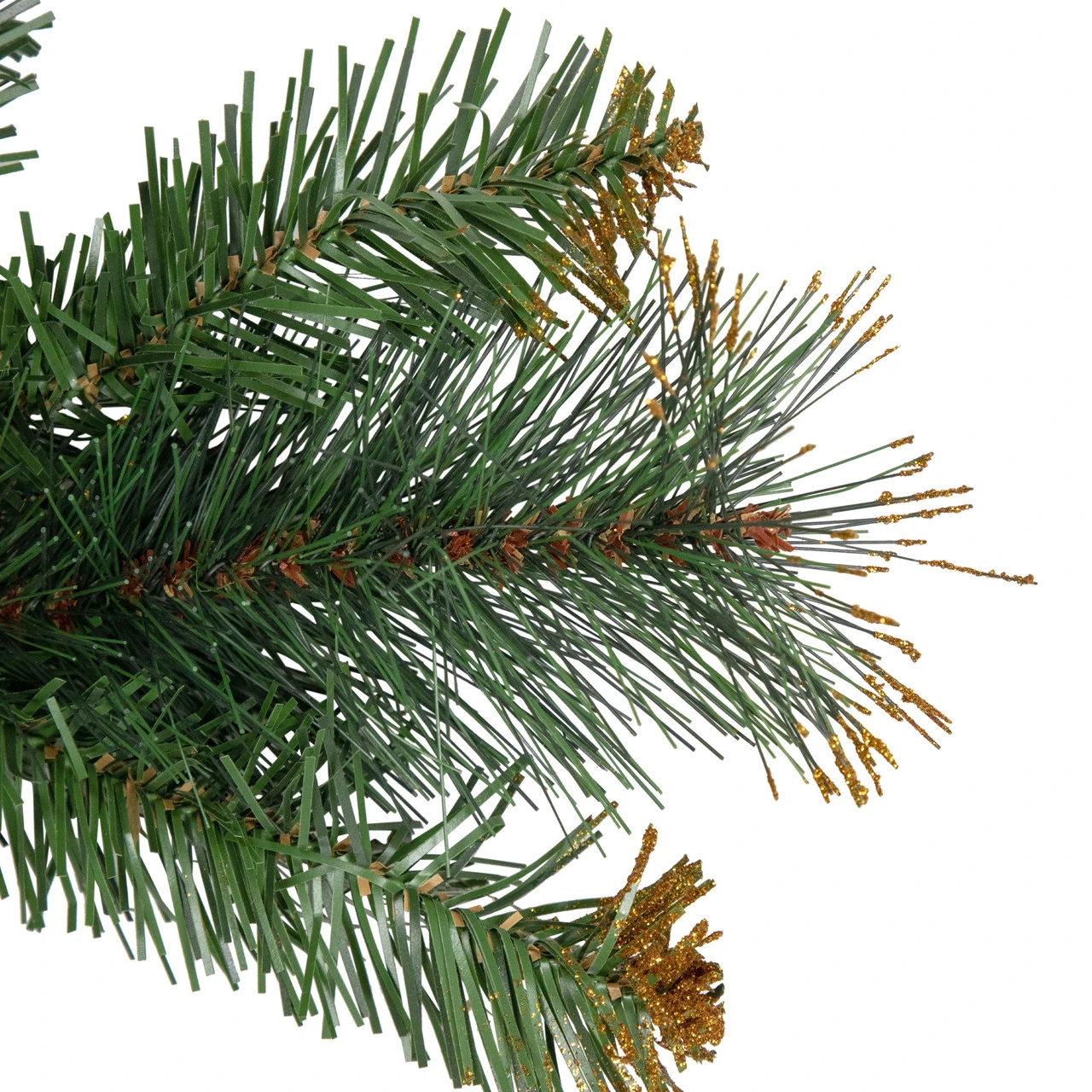 9' X 10" Pre-Lit Yorkville Pine Artificial Christmas Garland - Clear Lights 4 9' X 10" Pre-Lit Yorkville Pine Artificial Christmas Garland - Clear Lights - Image 2