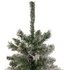 3' Heavily Flocked Medium Pine Artificial Christmas Tree - Unlit -Noel Twinkle Shop northlight m88554 2 updated 51628.1667519568