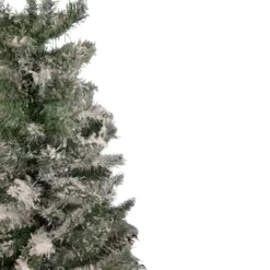 3' Heavily Flocked Medium Pine Artificial Christmas Tree - Unlit -Noel Twinkle Shop northlight m88554 3 updated 05542.1667519568