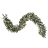 9' X 10" Pre-lit Snow Mountain Pine Artificial Christmas Garland - Clear Lights -Noel Twinkle Shop northlight m88664 1 08115.1667488294