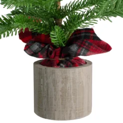 1.3' Potted Pine Medium Artificial Tabletop Christmas Tree - Unlit -Noel Twinkle Shop northlight nl00136 1 22560.1667575668