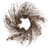 Iced Pine Cones And Bells Christmas Twig Wreath, 20-Inch, Unlit 1 Iced Pine Cones And Bells Christmas Twig Wreath, 20-Inch, Unlit -Noel Twinkle Shop northlight nl00308 updated 47859.1667516900