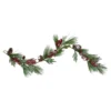 5.75' X 7" Green And Red Frosted Berries And Pinecones Artificial Christmas Garland - Unlit -Noel Twinkle Shop northlight nl00314 updated 61481.1667528392