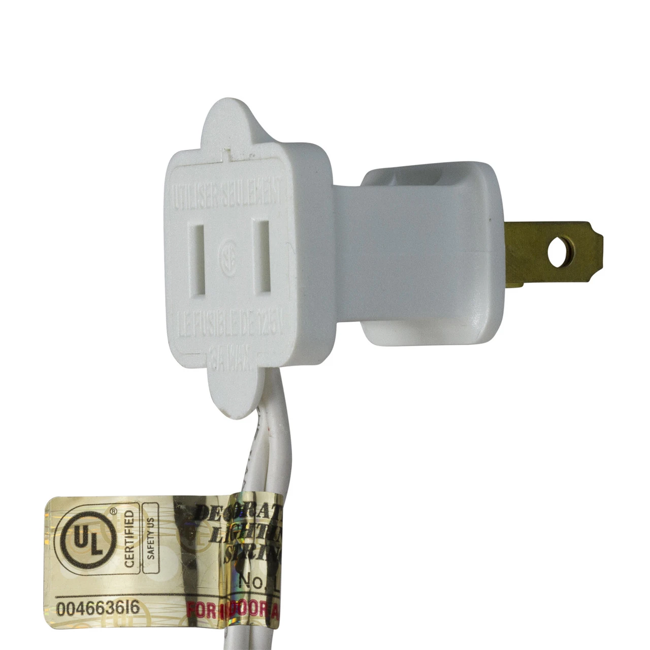 Pre-Lit White Commercial Snow White Pine Artificial Christmas Wreath - 6-Foot, Clear Lights 5 Pre-Lit White Commercial Snow White Pine Artificial Christmas Wreath - 6-Foot, Clear Lights - Image 3