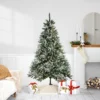 6.5' Pre-Lit Medium Frosted Sierra Fir Artificial Christmas Tree - Warm Clear LED Lights -Noel Twinkle Shop northlight nl15083 1 93706.1667573451