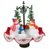 31" Musical Lighted Snowing Snowman Family In Umbrella Base Christmas Decoration -Noel Twinkle Shop northlight r92476 1 11931.1667487954