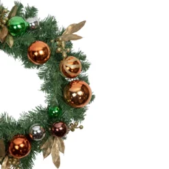 Green Foliage With Ornaments Artificial Christmas Wreath, 24-Inch, Unlit 9 Green Foliage With Ornaments Artificial Christmas Wreath, 24-Inch, Unlit -Noel Twinkle Shop northlight s04202 2 updated 95258.1667530544