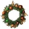 Green Foliage With Ornaments Artificial Christmas Wreath, 24-Inch, Unlit 1 Green Foliage With Ornaments Artificial Christmas Wreath, 24-Inch, Unlit -Noel Twinkle Shop northlight s04202 updated 38171.1667530543