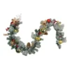 6 'x 12' Pre-Decorated Flocked Artificial Christmas Garland - Unlit -Noel Twinkle Shop northlight s15740 56345.1667536309