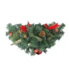 24" Pre-Decorated And Ball Ornaments With Bows Artificial Christmas Swag - Unlit