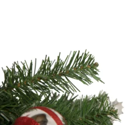 24" Green Cedar Artificial Christmas Teardrop Swag, Unlit -Noel Twinkle Shop northlight s84854 3 updated 65888.1667533625