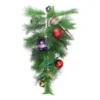 24" Pre-Decorated Multi-Color Ornament Long Needle Pine Artificial Christmas Teardrop Swag - Unlit -Noel Twinkle Shop northlight s84893 75194.1667663109