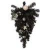 20" Pre-lit Decorated Black Pine Artificial Teardrop Christmas Swag, Warm White LED Lights 1 20" Pre-lit Decorated Black Pine Artificial Teardrop Christmas Swag, Warm White LED Lights -Noel Twinkle Shop northlight s92632 updated 78578.1671027778