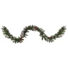 9' Pre-Lit Decorated Green Pine Artificial Christmas Garland, Warm White LED Lights 2 9' Pre-Lit Decorated Green Pine Artificial Christmas Garland, Warm White LED Lights -Noel Twinkle Shop northlight s92634 updated 35497.1667530233