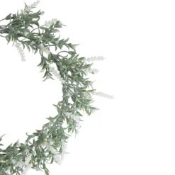 LED Lighted Artificial White Lavender Spring Wreath- 16-inch, White Lights 9 LED Lighted Artificial White Lavender Spring Wreath- 16-inch, White Lights -Noel Twinkle Shop northlight sf91806 white 1 updated 37475.1667553756