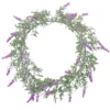 Artificial LED Lighted Pink Lavender Spring Wreath- 16-inch, White Lights 2 Artificial LED Lighted Pink Lavender Spring Wreath- 16-inch, White Lights -Noel Twinkle Shop northlight sf91807 pink updatedlights 1 22465.1667535700