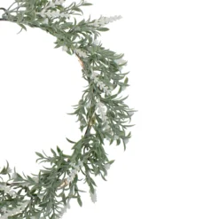 Artificial LED Lighted White Lavender Spring Wreath- 16-inch, White Lights -Noel Twinkle Shop northlight sf91807 white updatedlight 2 34171.1673999268