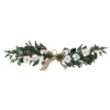 25" White Cotton And Pine Cone Christmas Foliage Swag - Unlit 2 25" White Cotton And Pine Cone Christmas Foliage Swag - Unlit -Noel Twinkle Shop northlight sh14621 62190.1667490071