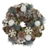 Frosted Glitter Pine Cone And Berries Artificial Christmas Wreath, 10.5-Inch, Unlit 1 Frosted Glitter Pine Cone And Berries Artificial Christmas Wreath, 10.5-Inch, Unlit -Noel Twinkle Shop northlight sh36235 1 46799.1667488437