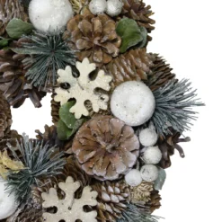 Frosted Glitter Pine Cone And Berries Artificial Christmas Wreath, 10.5-Inch, Unlit 7 Frosted Glitter Pine Cone And Berries Artificial Christmas Wreath, 10.5-Inch, Unlit -Noel Twinkle Shop northlight sh36235 2 60696.1667488438