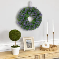 Reindeer Moss And Twig Artificial Spring Floral Wreath,14-Inch -Noel Twinkle Shop northlight sh65223 1 39976.1667661990