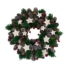 Pine Cone And Berries With Stars Artificial Christmas Wreath, 10-Inch, Unlit 1 Pine Cone And Berries With Stars Artificial Christmas Wreath, 10-Inch, Unlit -Noel Twinkle Shop northlight sh86366 47872.1667488393