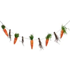 3.25' Carrots And Twigs Artificial Easter Garland