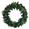 Blue And Green Plaid Bow Artificial Pine Christmas Wreath, 17.75-Inch, Unlit 2 Blue And Green Plaid Bow Artificial Pine Christmas Wreath, 17.75-Inch, Unlit -Noel Twinkle Shop northlight sh94280 1new 65976.1668089040