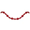 6' Red Shatterproof Ball Artificial Christmas Garland - Unlit -Noel Twinkle Shop northlight sm91067 49559.1667575257