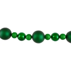6’ Green Shatterproof Ball Artificial Christmas Garland - Unlit -Noel Twinkle Shop northlight sm91069 1 46999.1667560516