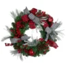 Plaid And Houndstooth And Red Berries Artificial Christmas Wreath - 24-Inch, Unlit 2 Plaid And Houndstooth And Red Berries Artificial Christmas Wreath - 24-Inch, Unlit -Noel Twinkle Shop northlight sm91191 75439.1667657228